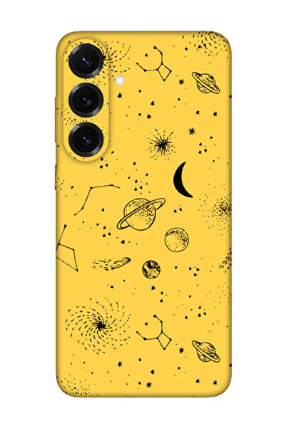 frondcase حافظة هاتف سامسونج S25 بلس بلانيتس باللون الأصفر