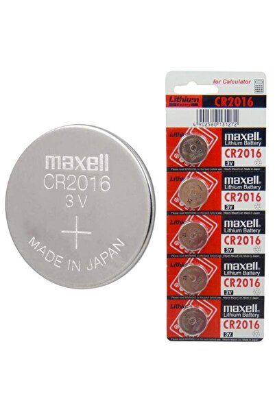 Genel Markalar CR 2016 Lityum Pil 5'li Paket