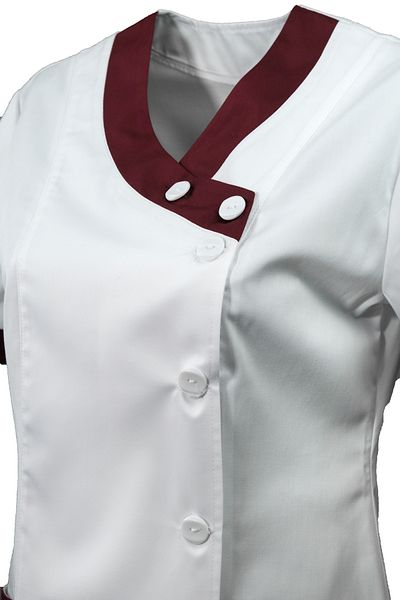 AVD Chef's tunic blouse, Pastry chef's blouse, Women's bathrobe