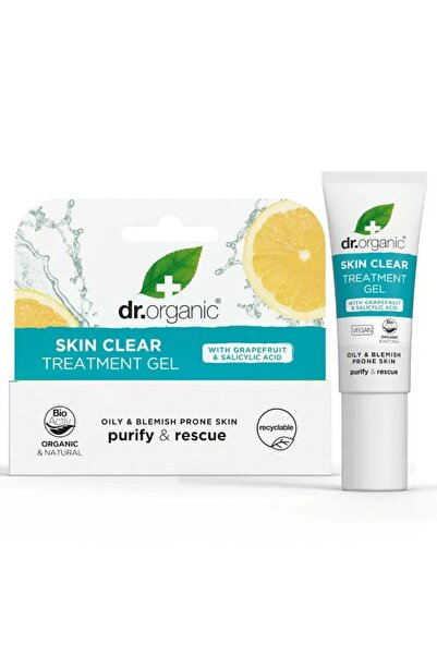 Dr. Organic Gel antiacneic 5 in 1 cu arbore de ceai Dr.Organic Skin Clear 10ml