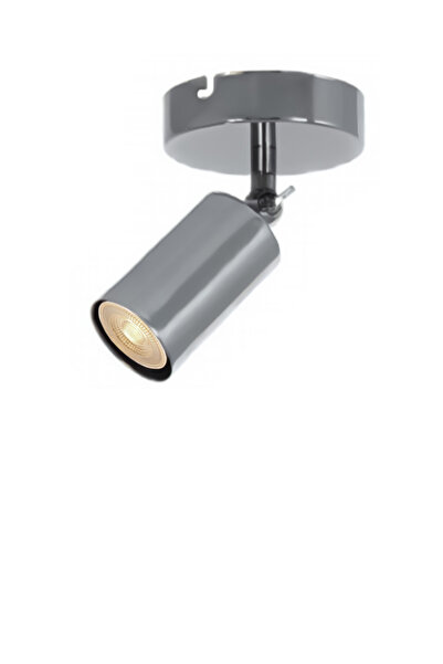Turanconcept Spoti Modern Tasarım Gri Renk (GÜN IŞIĞI) Spot Ledli Tekli Avize...