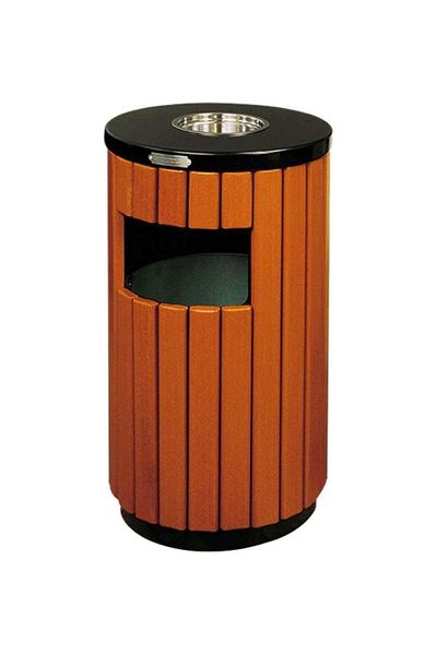 huitich Outdoor Wooden Dustbin