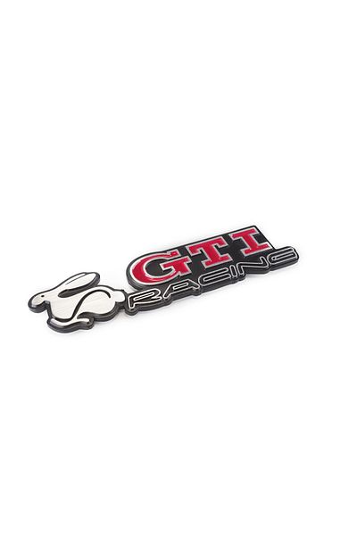 wimbledon Gti Racing Written Vehicle Emblem Sticker