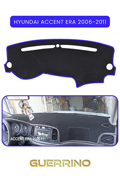 HYUNDAİ ACCENT ERA 2006-2011TORPİDO KORUMA HALISI MAVİ KENAR