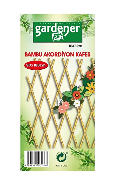 Gardener BMB090 Akordiyon Bambu Çit 90x180cm