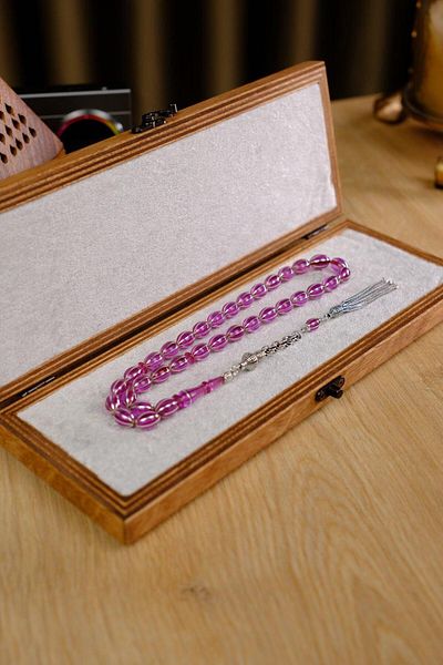 dergah tesbih Full Silver Premium Handcrafted Watermelon Split Seed Model Fire Amber Prayer Beads