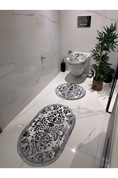 d'niss home touch of nature in your home D'NISS Covoraș de baie din 3 piese