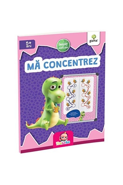 Editura Gama Invat cu Zigaloo - Ma concentrez