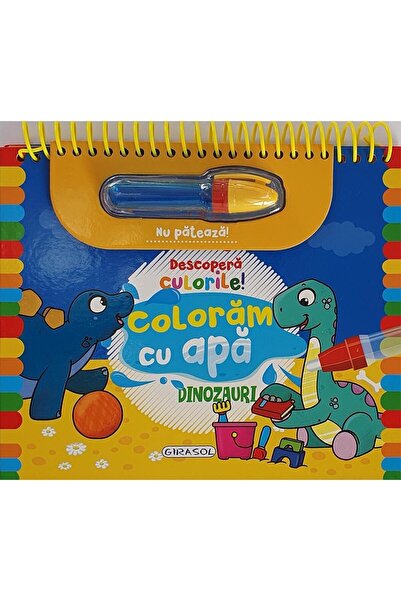 Editura Girasol Descopera culorile! Dinozauri