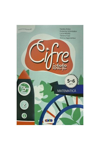 Editura Prut International Numerele sunt aceleași. Matematică 5-6 ani