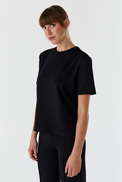 Shopping Shop Tricou de bază NEGRU