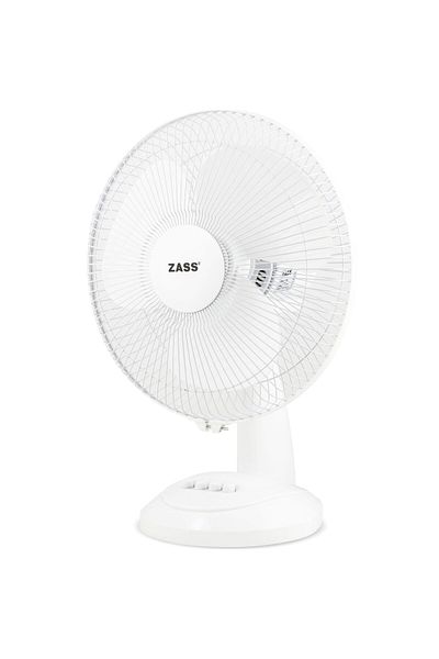 Zass ZTF 1203 table fan, 35W, 3 speeds, 90° right-left oscillation, Diameter 30cm, Silent