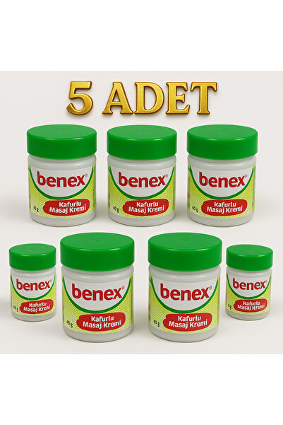 DERMASTUDİO Mentol ve Kafurlu Masaj Kremi 40 ML*5 ADET