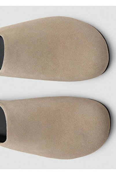 MANGO Man Süet deri terlik