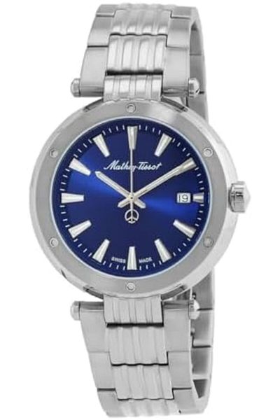 Mathey-Tissot Neptune Quartz Blue Dial Men's Watch H912ABU