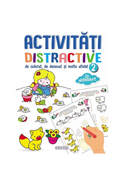 Editura Girasol Activitati distractive de colorat