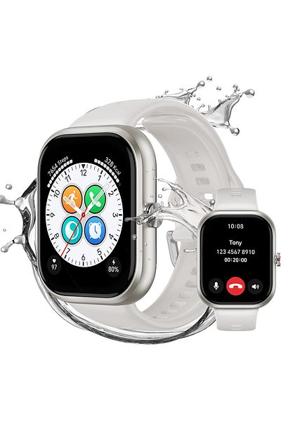 HONOR Choice Smartwatch for Men and Women, Bluetooth Calling, 1.95 Inches Smartwatch with SpO2