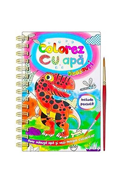 Editura Flamingo GD Χρωματίζω δεινόσαυρους με νερό