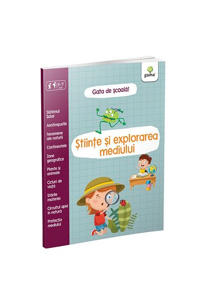 Editura Gama Stiinte si explorarea mediului. Gata de scoala