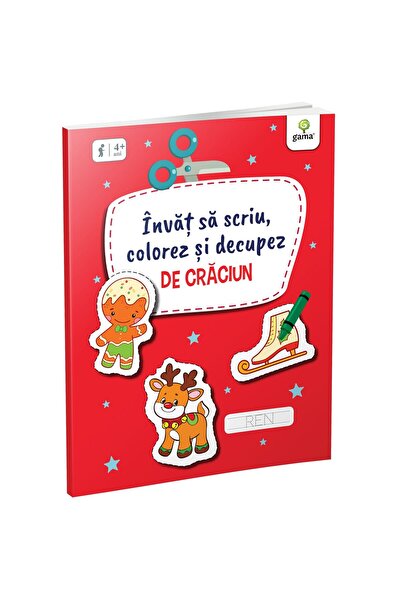 Editura Gama De Craciun. Invat sa scriu