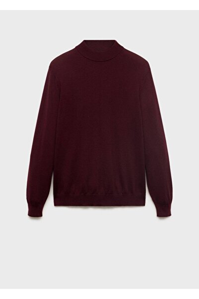 MANGO Man %100 merinos yünü boğazlı kazak