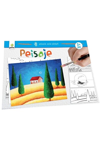 Editura Gama Peisaje. Primele mele picturi.Editia 2017