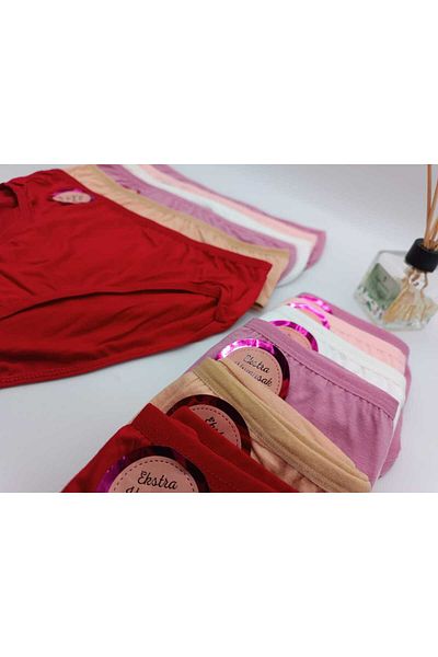 BEYAZTOPTAN 100% Quality Women's 12-Pack Modal High Waist Bato