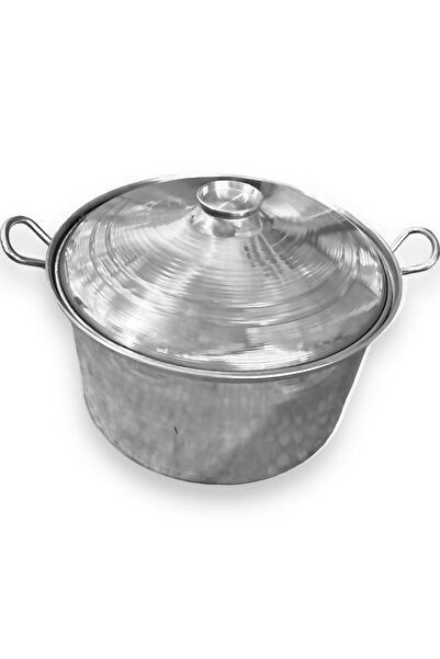 Yıldız çelik Alüminyum kulplu kuşkana dik tencere 38 cm 15 litre