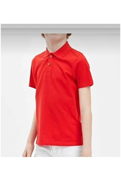 BAGİSTA BUTİK TRIUC ROȘU CU MÂNECĂ SCURTĂ PENTRU COPII, FĂRĂ, FĂRĂ, bumbac 10...