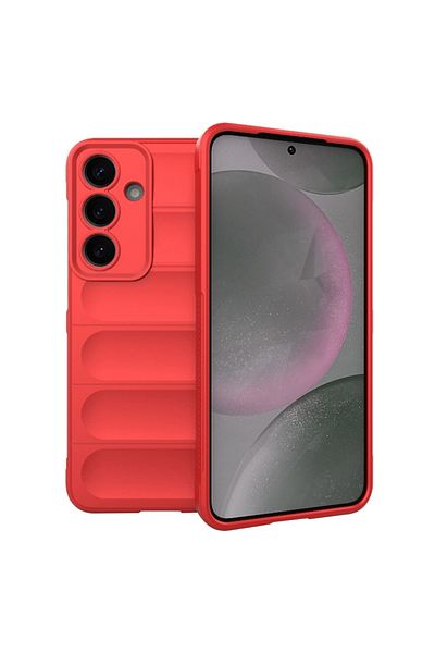 Techsuit Case for Samsung Galaxy S25 - Techsuit Magic Shield - Red