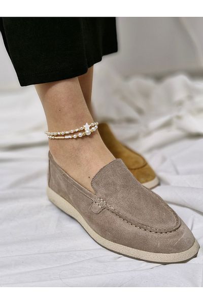 aayak&kabımofficial Genuine Leather Women's Suede Shoes |   Elegant Design That Combines Elegance and Comfort