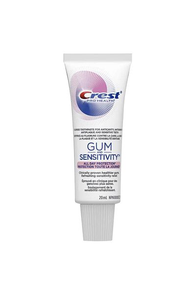 CREST Toothpaste, Crest, 3D White, Gum and Sensitivity, 20ml