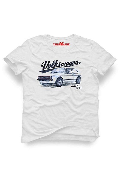 Tshirthane Ανδρικό μπλουζάκι Volkswagen Golf GTI