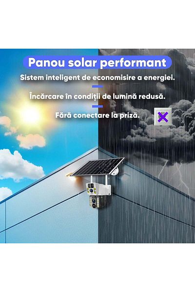 HexaCraft ULTRA HD solar-powered surveillance camera, HexaEye