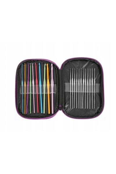 ISO TRADE Kit de croșetat pentru începători, 50 de elemente