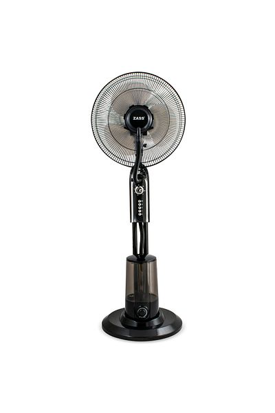 Zass ZMF 01 Black water spray fan with super fine spray 320ml/h, Power 75W, 3.2L tank, 3 speeds