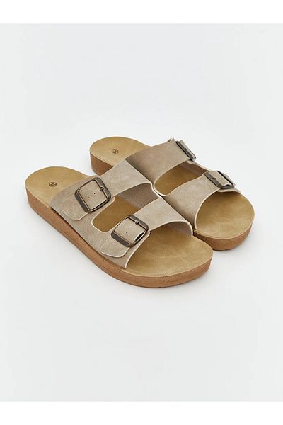 LC Waikiki Double Banded Buckle Women's Slippers