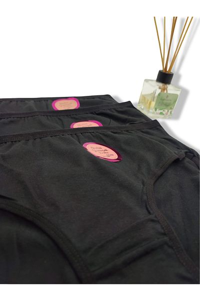 BEYAZTOPTAN 100% Cotton Women's Reported Tie 3-Piece High Waist Bato