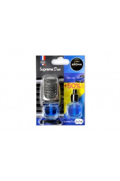 Aromacar Αρωματικό αυτοκινήτου Aroma Car Supreme Slim New Car + ανταλλακτικό