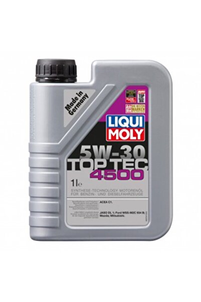 Liqui Moly Λάδι κινητήρα Top Tec 4500 5W-30, 1L