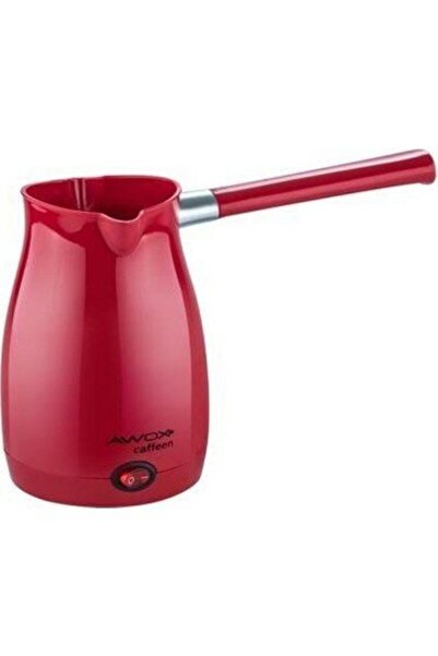 Genel Markalar AWOX CAFFEEN KIRMIZI ELEKTRİKLİ CEZVE TÜRK KAHVESİ MAKİNESİ PLASTİK ÇİFT AĞIZ 0.4LT - 5 Fİ