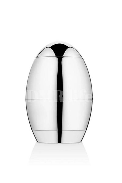 DMR LİFE Dmr Life Silver Egg Figurine Diamond with Stand 24 Piece Fork Spoon Knife Set Luxury Ckb Set (18/10)