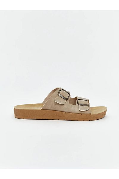 LC Waikiki Double Banded Buckle Women's Slippers