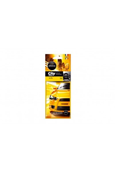 Aromacar Odorizant auto Aroma Car City Card Vanilla