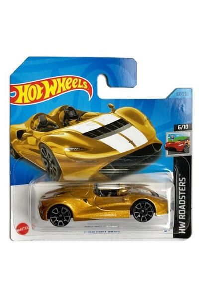 HOT WHEELS McLaren Elva Toy Car, Yellow