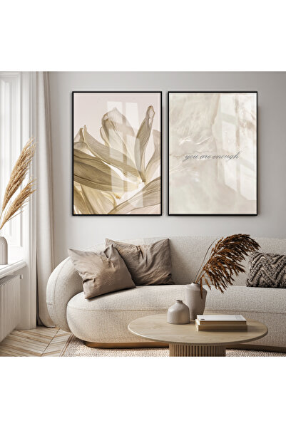 Harikabirev HARİKABİREV | COMBINAT DE ABSTRACT DETALIAT CU FLORI CREAMATE SOF...