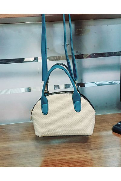 DADU Mini Straw Hand and Shoulder Bag