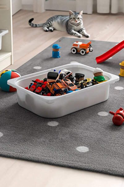 YüceerHome Montessori Oyuncak Dolabı Kutusu Saklama Kutusu 41x30,5x10 Cm Çocuklar Için Aktive Kutusu