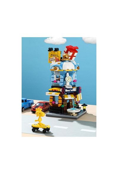 NEZADE STORE Kp0105 Keeppley City Corner Department Store Block Set 389 Pieces