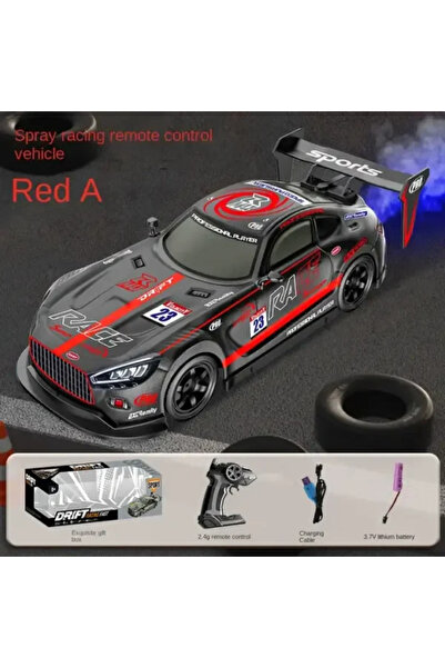 OEM Remote control car, flashing lights, water spray, drift, racing vehicle for children,